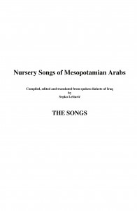 Nursery_Songs_of_Mesopotamian_Arabs_-_original_songs-1